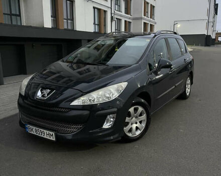 Серый Пежо 308, объемом двигателя 1.6 л и пробегом 230 тыс. км за 4450 $, фото 1 на Automoto.ua