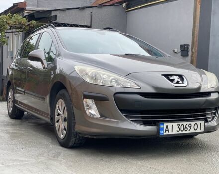 Сірий Пежо 308, об'ємом двигуна 1.6 л та пробігом 290 тис. км за 4450 $, фото 2 на Automoto.ua