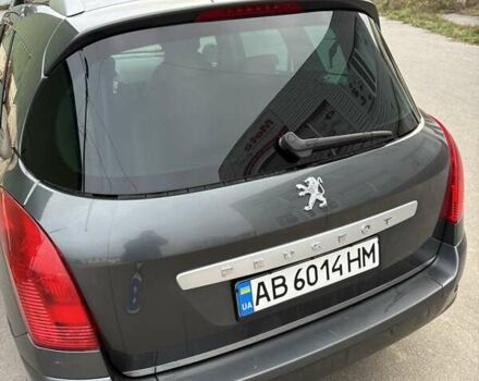 Серый Пежо 308, объемом двигателя 1.56 л и пробегом 277 тыс. км за 5200 $, фото 5 на Automoto.ua