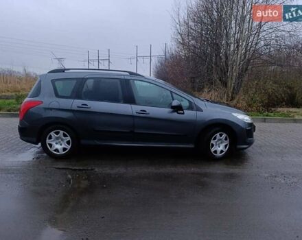 Серый Пежо 308, объемом двигателя 1.56 л и пробегом 237 тыс. км за 4999 $, фото 2 на Automoto.ua