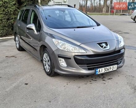 Серый Пежо 308, объемом двигателя 1.6 л и пробегом 294 тыс. км за 4600 $, фото 16 на Automoto.ua