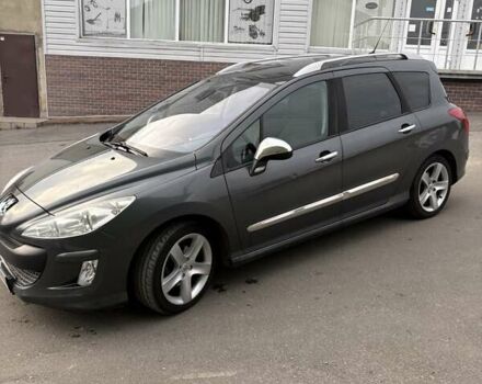 Серый Пежо 308, объемом двигателя 1.56 л и пробегом 277 тыс. км за 5200 $, фото 8 на Automoto.ua