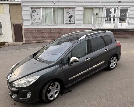 Серый Пежо 308, объемом двигателя 1.56 л и пробегом 277 тыс. км за 5200 $, фото 17 на Automoto.ua