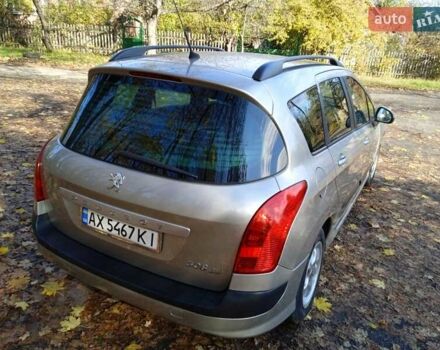 Пежо 308 2009 в Харькове на Automoto.ua Серый Пежо 308, объемом двигателя 1.6 л и пробегом 185 тыс. км за 5500 $, фото 4 на Automoto.ua