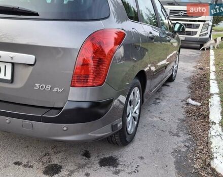 Сірий Пежо 308, об'ємом двигуна 1.6 л та пробігом 281 тис. км за 4350 $, фото 8 на Automoto.ua