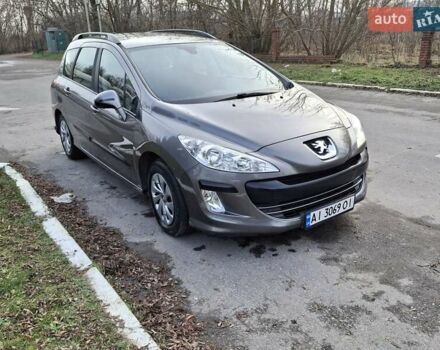 Серый Пежо 308, объемом двигателя 1.6 л и пробегом 294 тыс. км за 4600 $, фото 12 на Automoto.ua