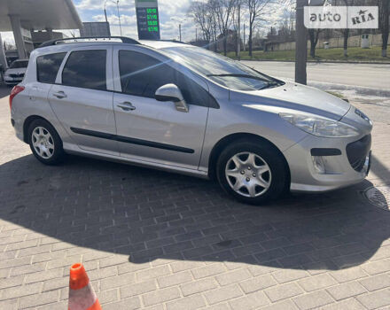 Сірий Пежо 308, об'ємом двигуна 1.56 л та пробігом 295 тис. км за 5650 $, фото 4 на Automoto.ua