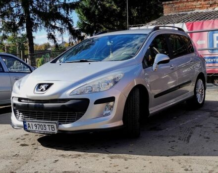 Серый Пежо 308, объемом двигателя 1.6 л и пробегом 372 тыс. км за 5550 $, фото 1 на Automoto.ua