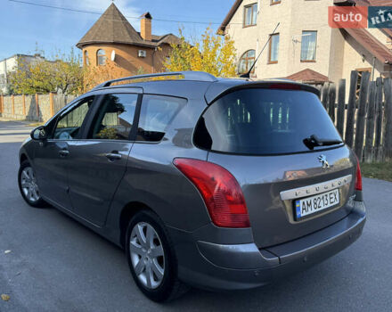 Сірий Пежо 308, об'ємом двигуна 1.6 л та пробігом 231 тис. км за 6150 $, фото 7 на Automoto.ua