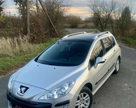 Серый Пежо 308, объемом двигателя 1.56 л и пробегом 290 тыс. км за 5600 $, фото 2 на Automoto.ua