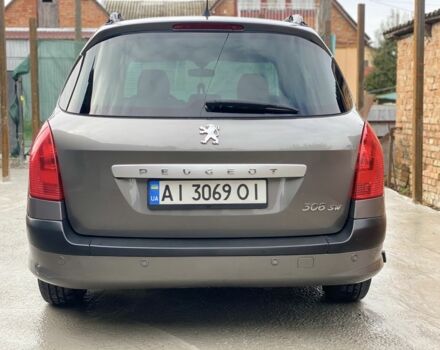 Сірий Пежо 308, об'ємом двигуна 1.6 л та пробігом 290 тис. км за 4450 $, фото 3 на Automoto.ua