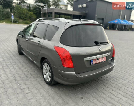 Сірий Пежо 308, об'ємом двигуна 1.6 л та пробігом 165 тис. км за 5999 $, фото 25 на Automoto.ua