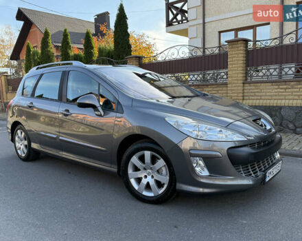 Сірий Пежо 308, об'ємом двигуна 1.6 л та пробігом 231 тис. км за 6150 $, фото 5 на Automoto.ua