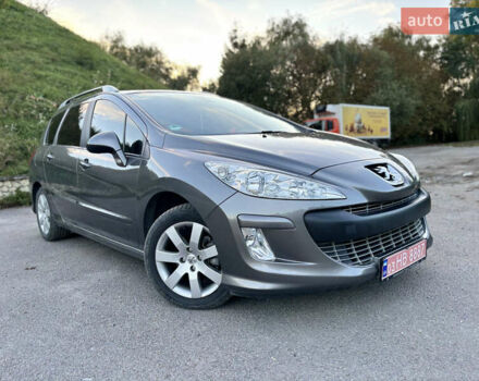 Сірий Пежо 308, об'ємом двигуна 1.6 л та пробігом 167 тис. км за 5499 $, фото 12 на Automoto.ua