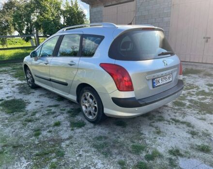 Серый Пежо 308, объемом двигателя 1.6 л и пробегом 200 тыс. км за 4500 $, фото 7 на Automoto.ua