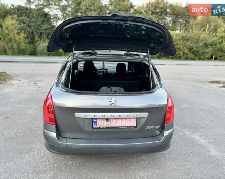 Сірий Пежо 308, об'ємом двигуна 1.6 л та пробігом 167 тис. км за 5499 $, фото 18 на Automoto.ua