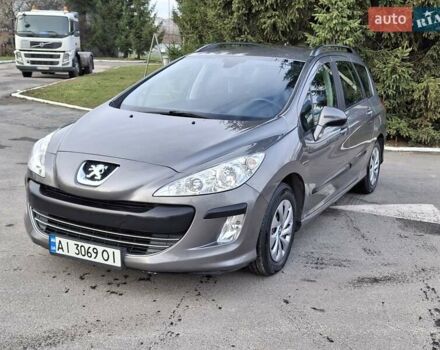 Сірий Пежо 308, об'ємом двигуна 1.6 л та пробігом 281 тис. км за 4350 $, фото 11 на Automoto.ua