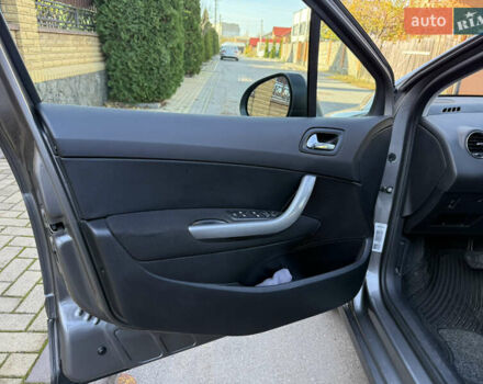 Сірий Пежо 308, об'ємом двигуна 1.6 л та пробігом 231 тис. км за 6150 $, фото 20 на Automoto.ua