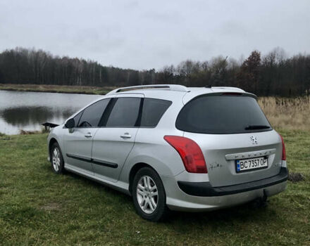 Серый Пежо 308, объемом двигателя 1.56 л и пробегом 290 тыс. км за 5600 $, фото 29 на Automoto.ua