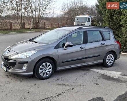 Серый Пежо 308, объемом двигателя 1.6 л и пробегом 294 тыс. км за 4600 $, фото 18 на Automoto.ua