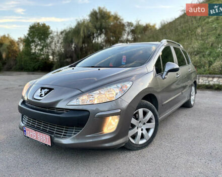 Сірий Пежо 308, об'ємом двигуна 1.6 л та пробігом 167 тис. км за 5499 $, фото 26 на Automoto.ua
