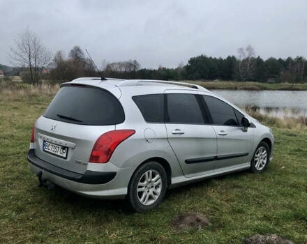 Серый Пежо 308, объемом двигателя 1.56 л и пробегом 290 тыс. км за 5600 $, фото 28 на Automoto.ua