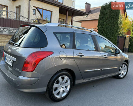 Сірий Пежо 308, об'ємом двигуна 1.6 л та пробігом 231 тис. км за 6150 $, фото 8 на Automoto.ua