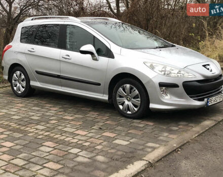 Серый Пежо 308, объемом двигателя 1.6 л и пробегом 200 тыс. км за 4999 $, фото 13 на Automoto.ua