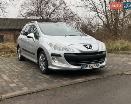 Серый Пежо 308, объемом двигателя 1.6 л и пробегом 200 тыс. км за 4999 $, фото 1 на Automoto.ua