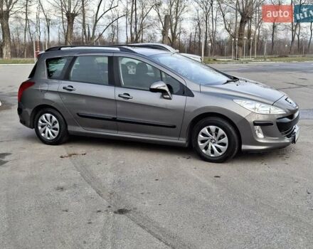 Сірий Пежо 308, об'ємом двигуна 1.6 л та пробігом 281 тис. км за 4350 $, фото 13 на Automoto.ua