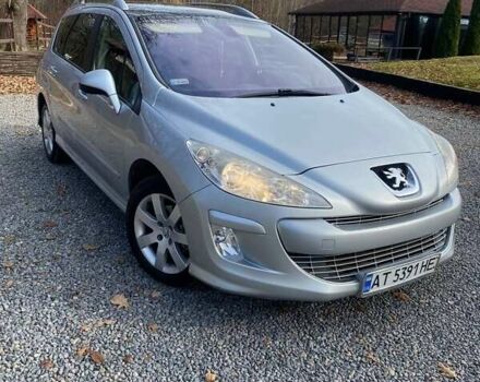 Серый Пежо 308, объемом двигателя 1.56 л и пробегом 255 тыс. км за 5400 $, фото 1 на Automoto.ua