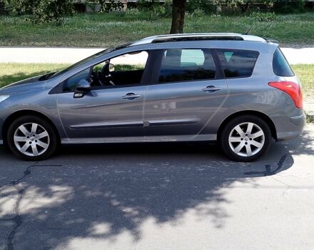 Сірий Пежо 308, об'ємом двигуна 1.6 л та пробігом 194 тис. км за 4300 $, фото 2 на Automoto.ua