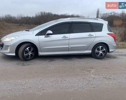 Серый Пежо 308, объемом двигателя 1.6 л и пробегом 240 тыс. км за 5800 $, фото 1 на Automoto.ua