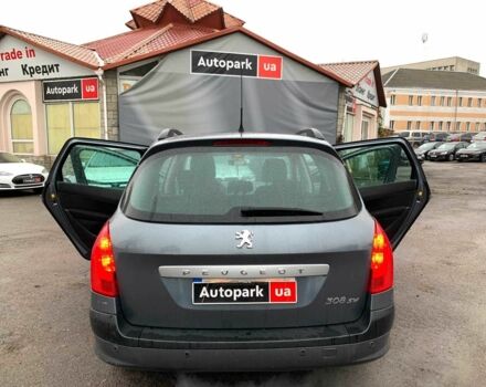 Серый Пежо 308, объемом двигателя 1.6 л и пробегом 234 тыс. км за 5990 $, фото 15 на Automoto.ua