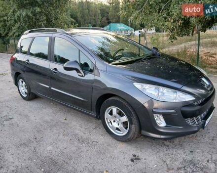 Серый Пежо 308, объемом двигателя 1.56 л и пробегом 253 тыс. км за 5700 $, фото 4 на Automoto.ua