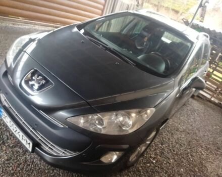 Серый Пежо 308, объемом двигателя 1.6 л и пробегом 250 тыс. км за 5500 $, фото 1 на Automoto.ua