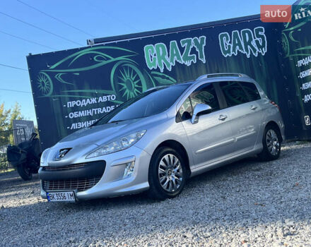 Серый Пежо 308, объемом двигателя 1.6 л и пробегом 223 тыс. км за 5500 $, фото 2 на Automoto.ua