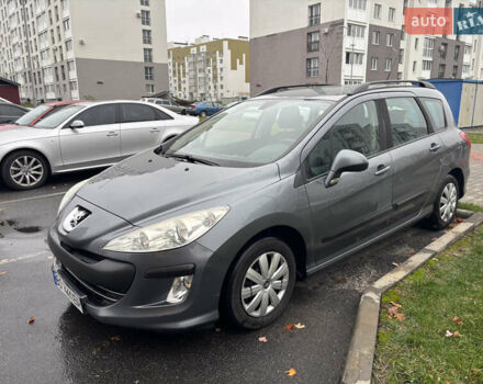 Серый Пежо 308, объемом двигателя 1.56 л и пробегом 234 тыс. км за 6200 $, фото 7 на Automoto.ua