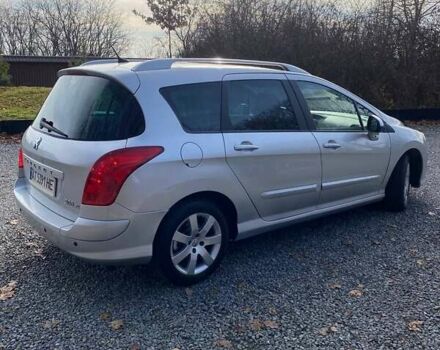 Серый Пежо 308, объемом двигателя 1.56 л и пробегом 255 тыс. км за 5400 $, фото 4 на Automoto.ua