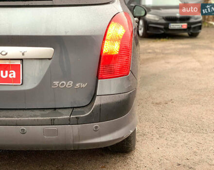 Серый Пежо 308, объемом двигателя 1.6 л и пробегом 234 тыс. км за 5990 $, фото 11 на Automoto.ua