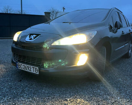 Сірий Пежо 308, об'ємом двигуна 1.56 л та пробігом 309 тис. км за 6000 $, фото 40 на Automoto.ua