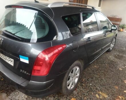 Серый Пежо 308, объемом двигателя 1.6 л и пробегом 250 тыс. км за 5500 $, фото 2 на Automoto.ua