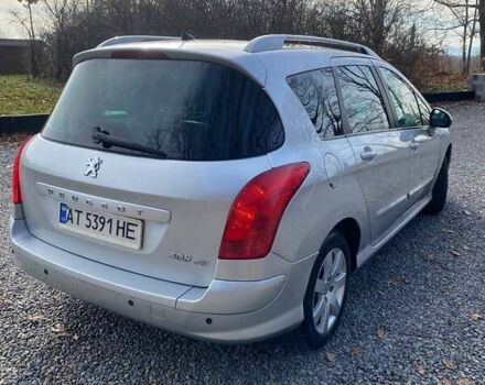 Серый Пежо 308, объемом двигателя 1.56 л и пробегом 255 тыс. км за 5400 $, фото 10 на Automoto.ua