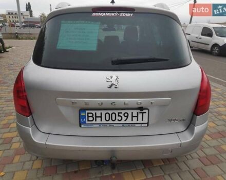 Сірий Пежо 308, об'ємом двигуна 1.56 л та пробігом 229 тис. км за 6500 $, фото 7 на Automoto.ua