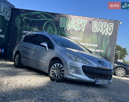Серый Пежо 308, объемом двигателя 1.6 л и пробегом 223 тыс. км за 5500 $, фото 1 на Automoto.ua