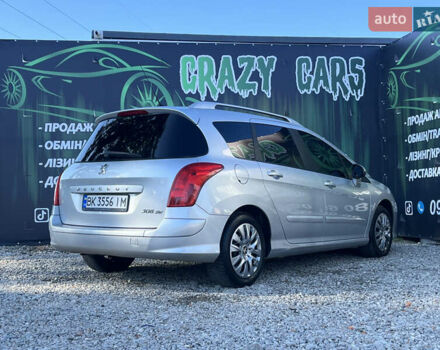 Серый Пежо 308, объемом двигателя 1.6 л и пробегом 223 тыс. км за 5500 $, фото 5 на Automoto.ua