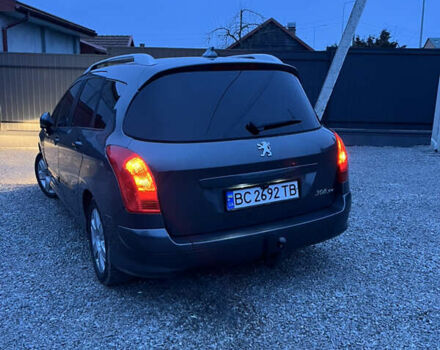 Сірий Пежо 308, об'ємом двигуна 1.56 л та пробігом 309 тис. км за 6000 $, фото 41 на Automoto.ua