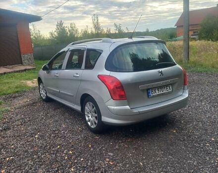 Сірий Пежо 308, об'ємом двигуна 1.56 л та пробігом 250 тис. км за 5700 $, фото 29 на Automoto.ua