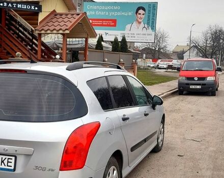 Сірий Пежо 308, об'ємом двигуна 1.6 л та пробігом 300 тис. км за 6200 $, фото 3 на Automoto.ua