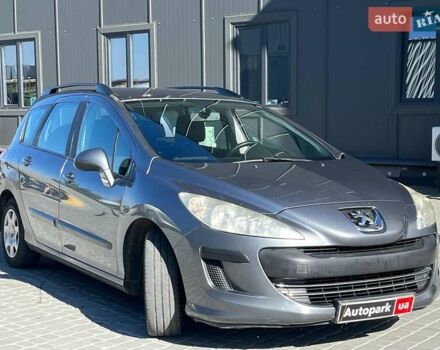 Сірий Пежо 308, об'ємом двигуна 1.6 л та пробігом 250 тис. км за 6490 $, фото 3 на Automoto.ua